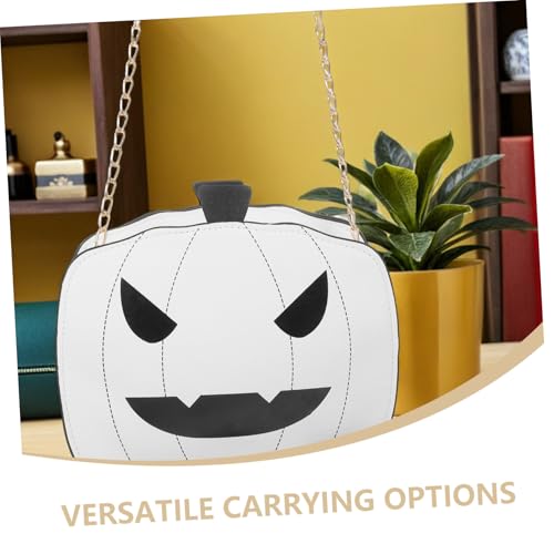 WESIEVYA] パンプキン ショルダー バッグ スモール スリング バッグ